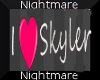 M/F Skyler Head sign