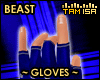 ! Blue Beast Gloves