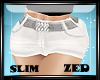 Shorts White | Slim
