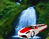 wedding limo (red&white)