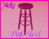 *MV* Pink Stool