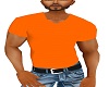 Orange Mens T-shirt