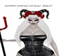 queen  devil skull belt