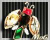 *MG*butterfly Earr+Ring