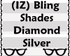 (IZ) Bling Silver White