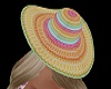 ^i^ Spring rainbow hat