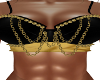 Gold Chained Bra