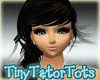 Kids Side Braid Black