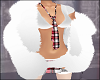 White Winter Fur Coat