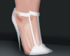 $ White Pumps