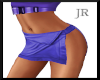 [JR] Split Skirt Purple