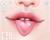 [T] Heart tongue pink