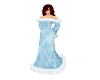 Baby blue snow gown