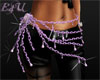 *E4U*Purple Belly Chain