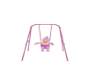 swing with baby candy