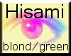 [PT] blonde/green Hisami