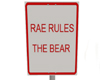 Rae Rules the Bear