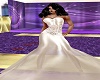 Ava Evening Gown White