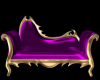 gothic couch purple&gold