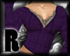 HF: purple/knit/top/lace