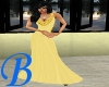 [B] Yellow Evening Gown