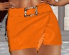 Orange PVC Skirt