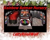 Rainbow Batman Nursery