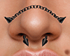!B Nose Piercing BLK