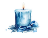 _SM..BLUE CANDLE-1