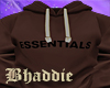 Essentials Hoodie Brwn