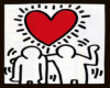 Keith Haring Art Sticker