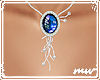 !Divine necklace sapphir