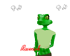 frog skin green