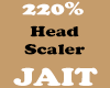 220% Head Scaler