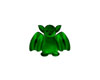 Toy Plush Bat Green