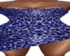Blue Leopard Dress