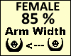 Arm Scaler 85%