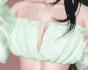 Silk Top Green