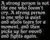 A Strong Person