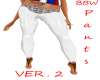 BBW White star Pants v.2
