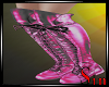 Pink Grunge Boots