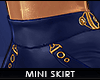 ! indigo - mini skirt