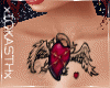 IO-Angel Heart Tattoo
