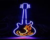 CD Guitar Neon Picture