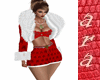 blanca navidad falda red