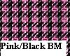 Pink/Black Tweed BM