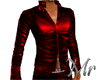 Leather Shirt Red