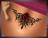 foot - Rose Belly Tattoo