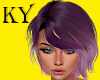 KY purple short hair