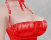 A~  Red Modern Halter